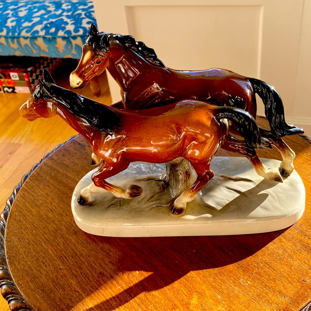 Vintage Horses by Hertwig